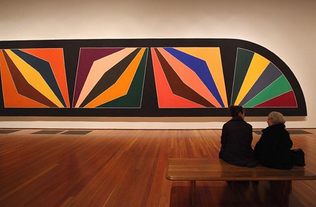 Sometimes, bigger is better #frankstella #deyoung