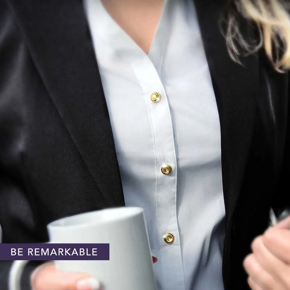 Deco Gun Metal | Auxilry | Shirts | Buttons