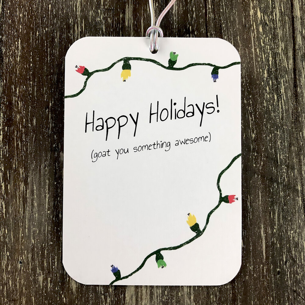 Christmas Cats Hanging Holiday Gift Tags - Christmas Puns - Holiday Gift  Wrap - Holiday Puns — The Scribblist