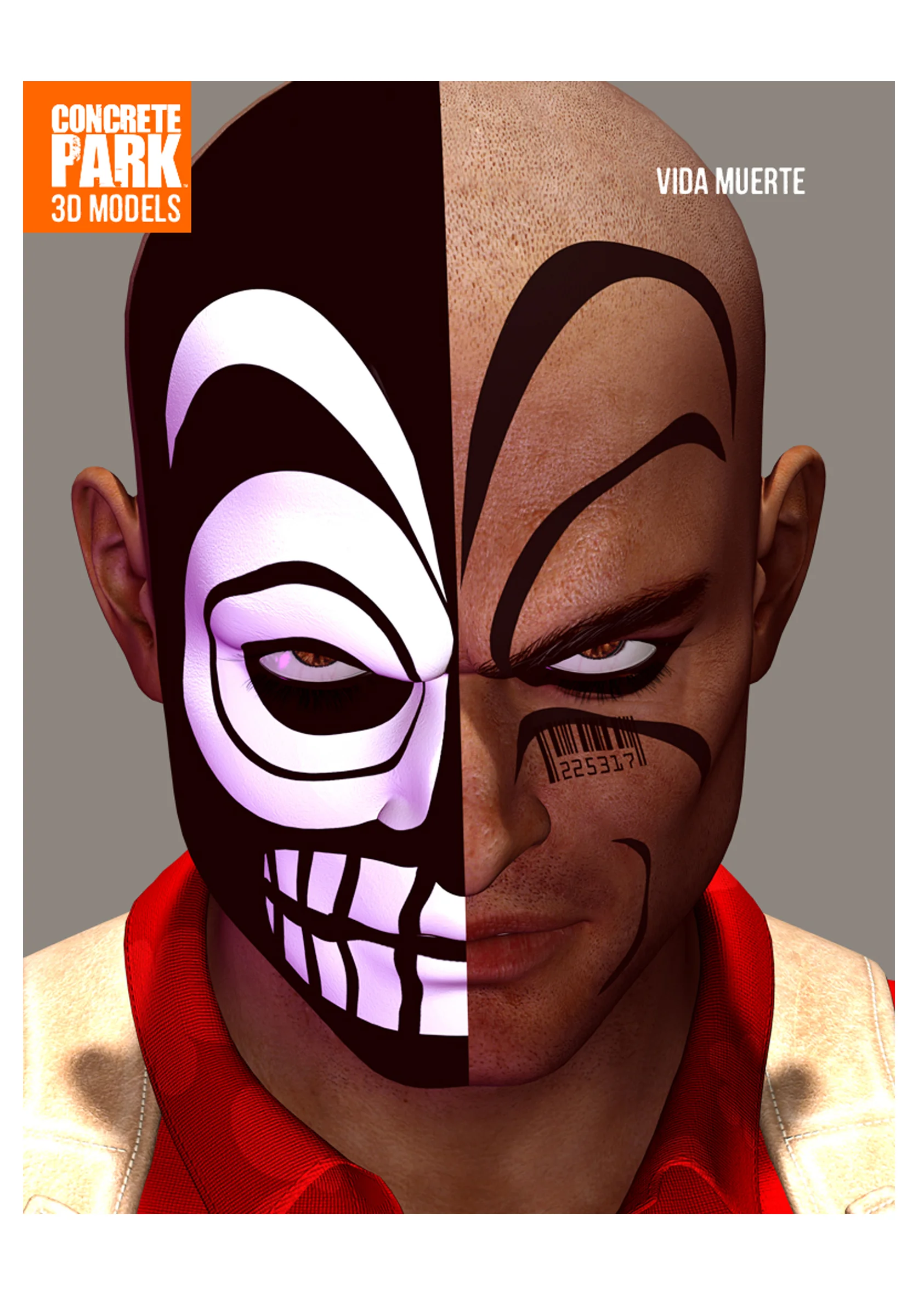 3D model of Vida Muerte™ by Tony Puryear