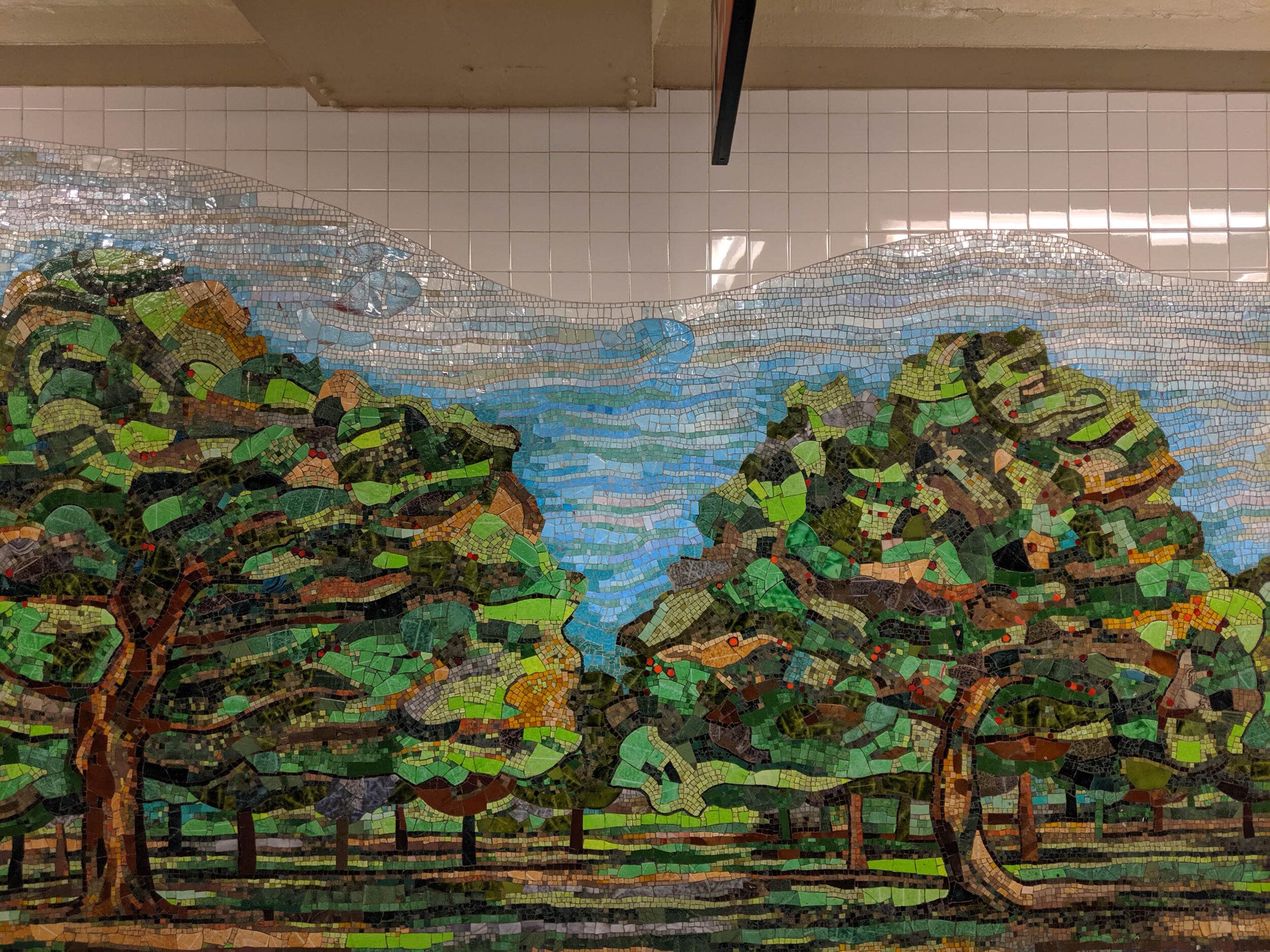 Delancy Orchard | Subway mural