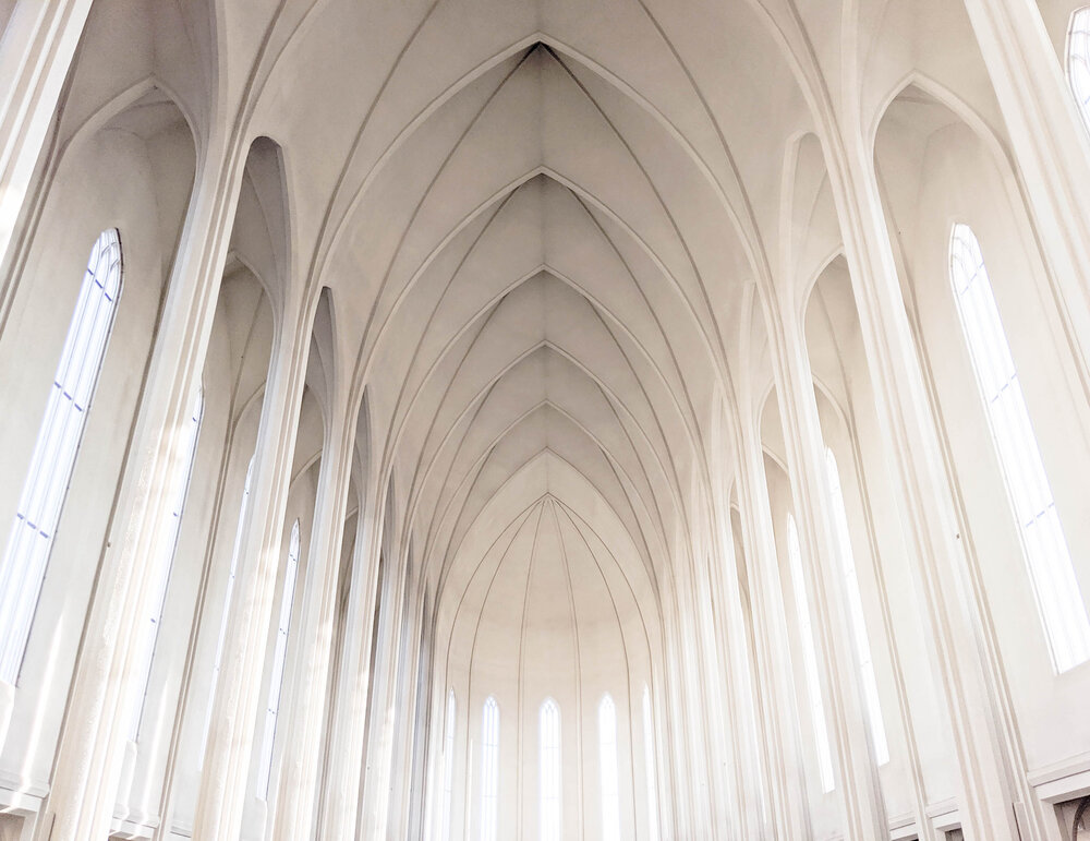 Inside Hallgrímskirkja