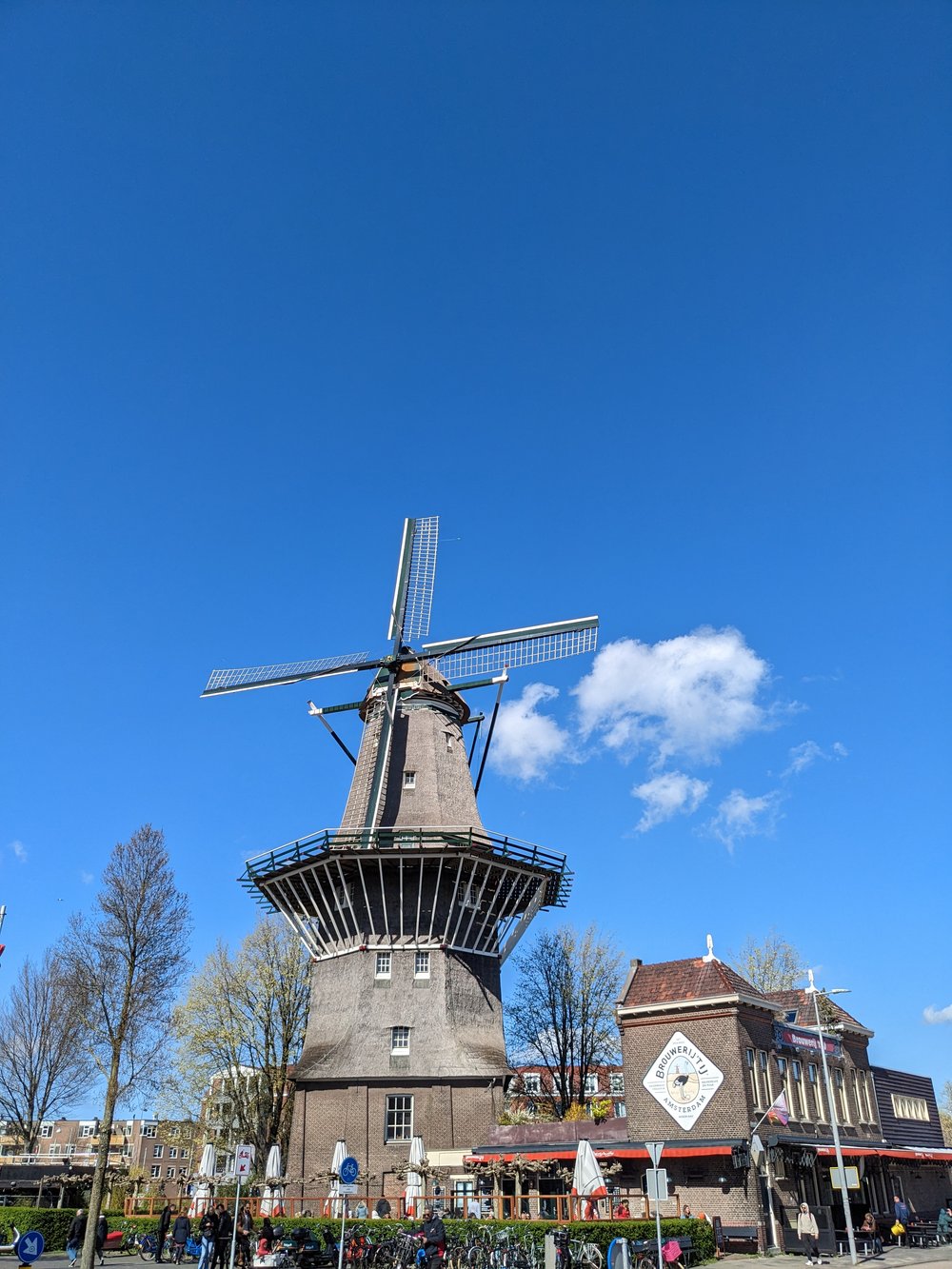  They turn windmills into breweries. 