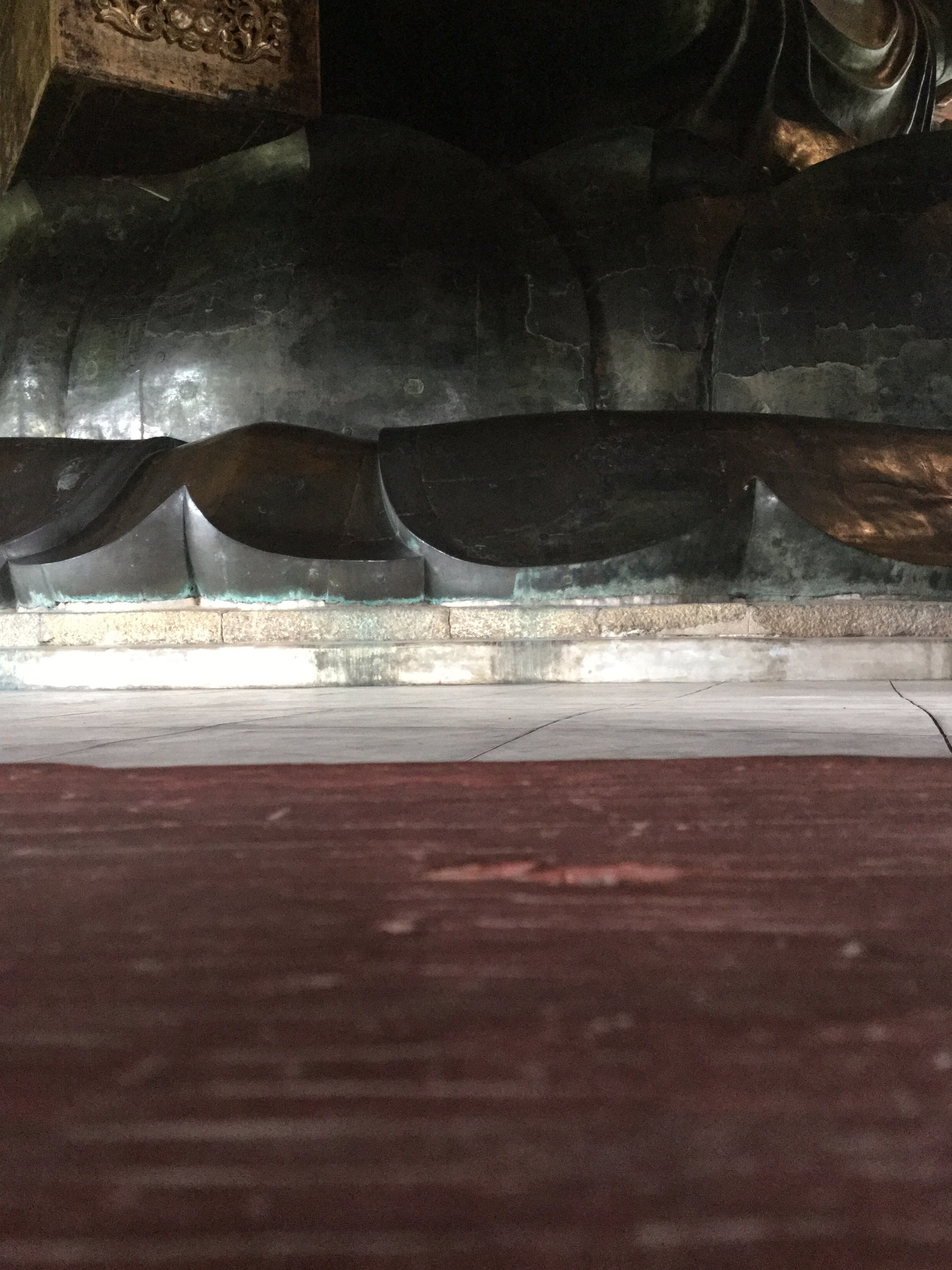The great Buddha, Nara. 
