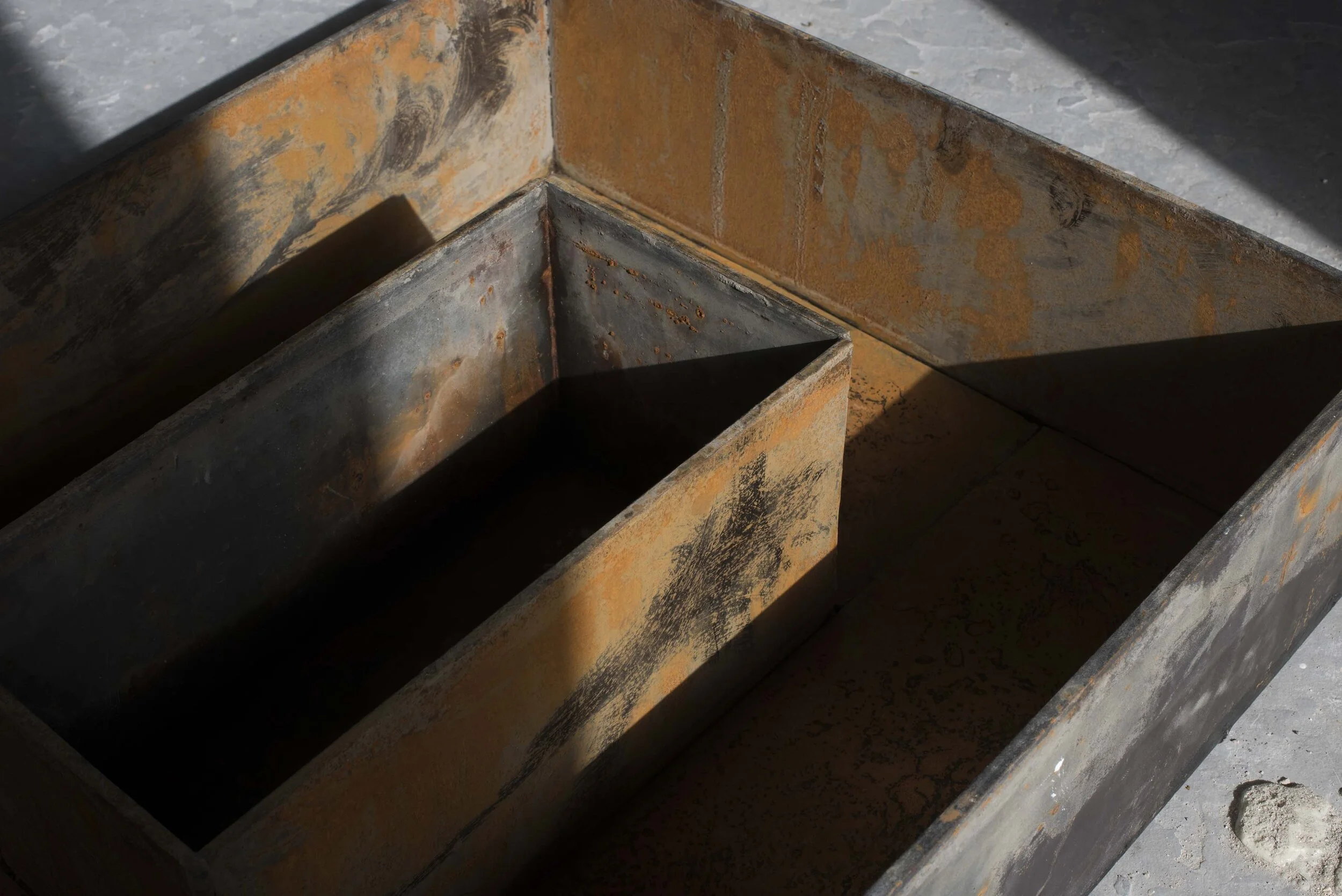 'Rusted Steel Void', 2017