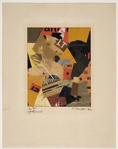 "Merz 410 Something or Other" by Kurt Schwitters