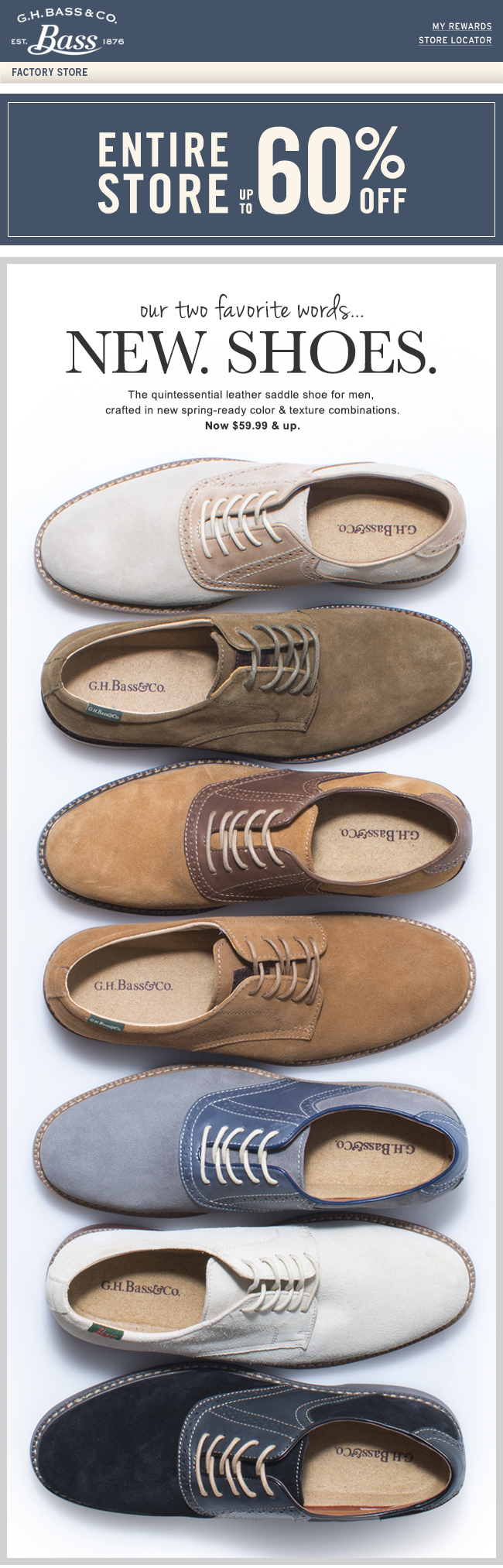 gh bass and co mens shoes