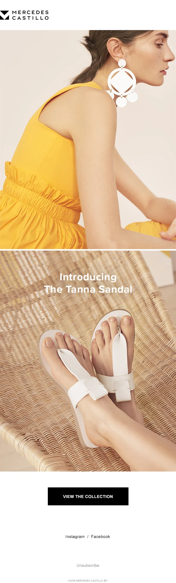 Graphic Design for Tanna Sandal Blast | Spring 2018 | Mercedes Castillo