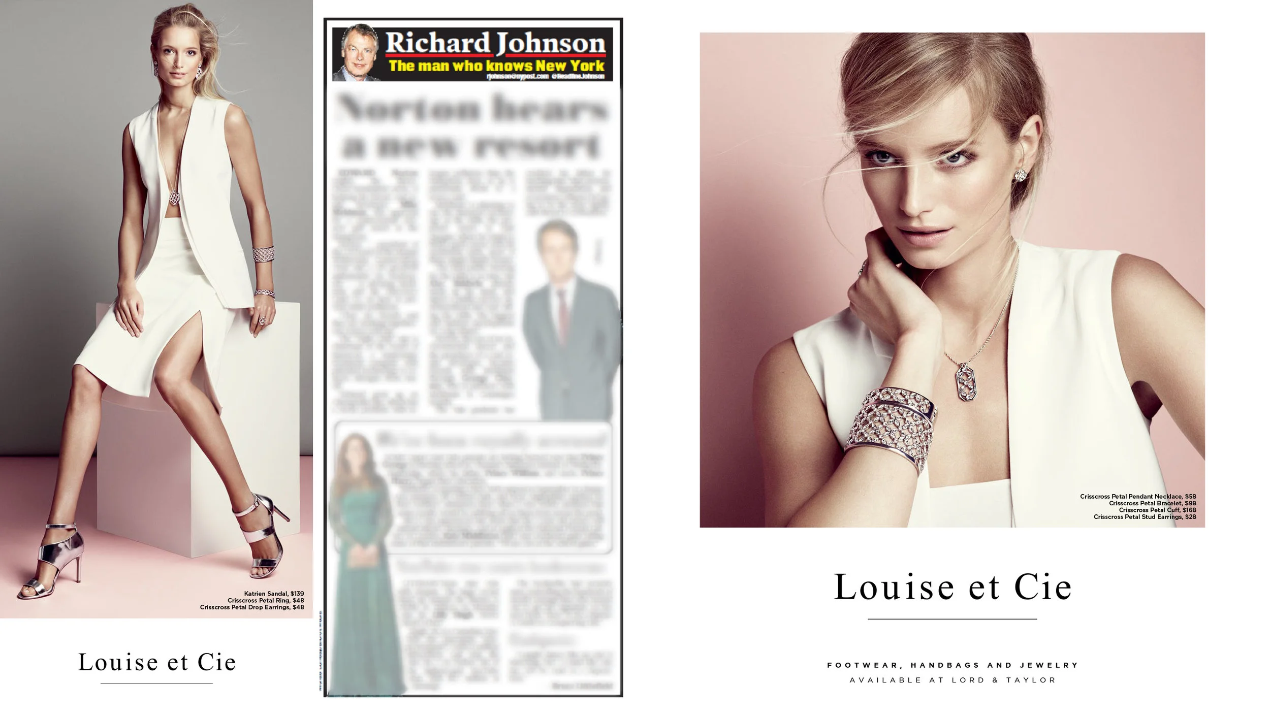 Graphic Design for New York Post ad that ran on May 17, 2016 | Spring 2016 | Louise et Cie