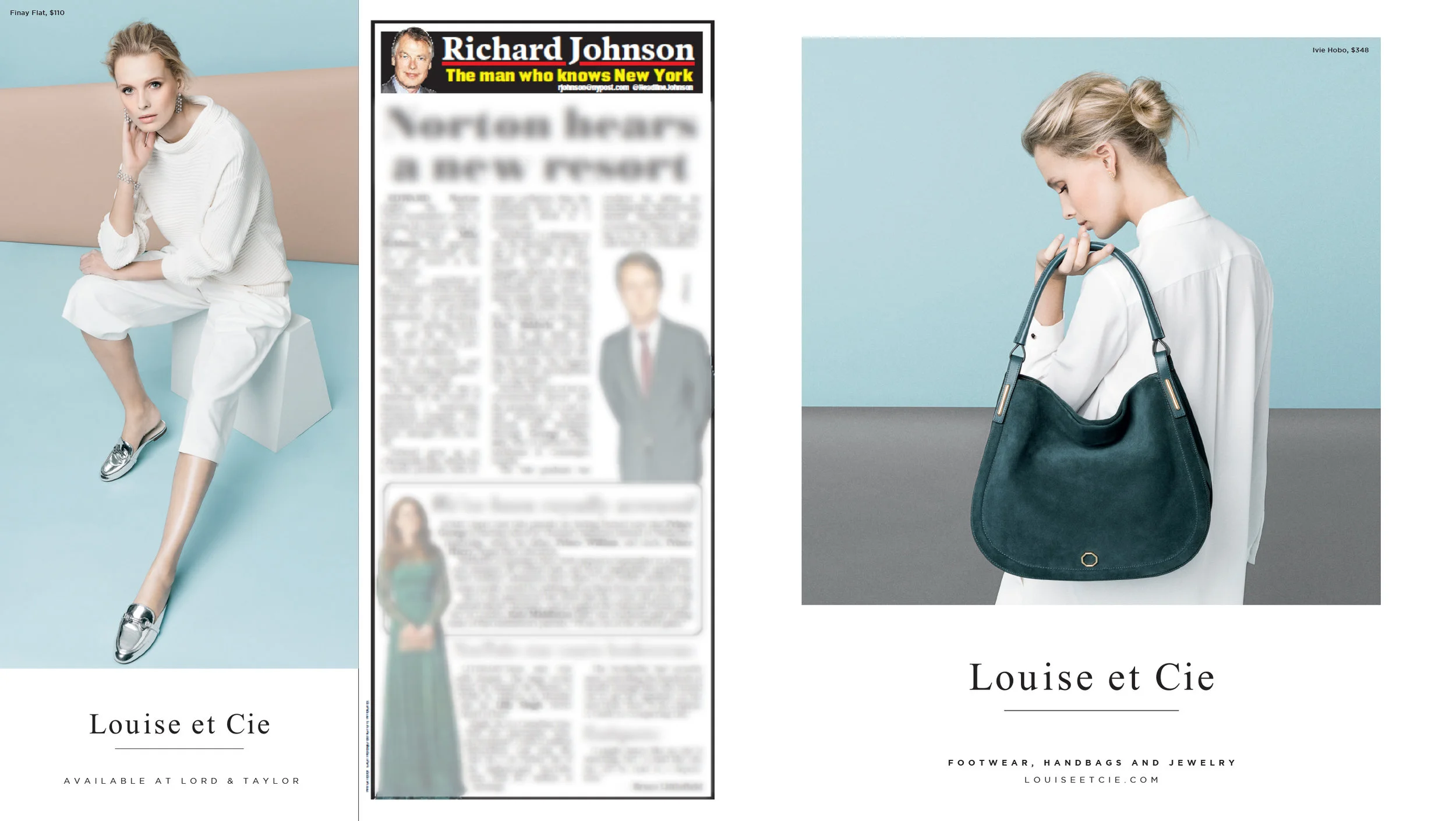 Graphic Design for New York Post ad that ran on December 18, 2016 | Holiday 2016 | Louise et Cie