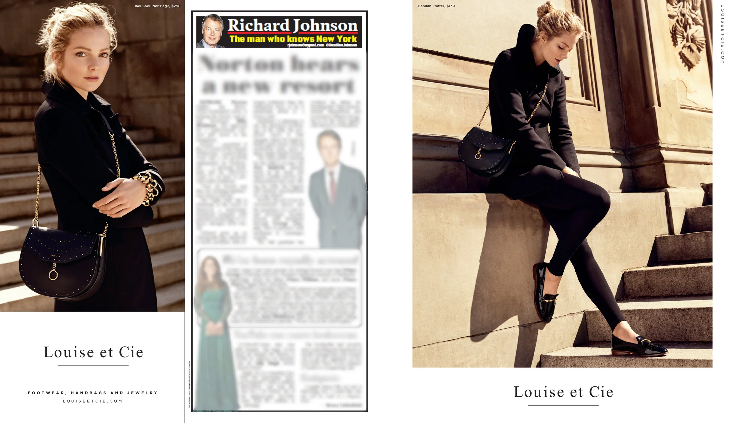 Graphic Design for New York Post ad that ran on November 3, 2016 | Fall 2016 | Louise et Cie