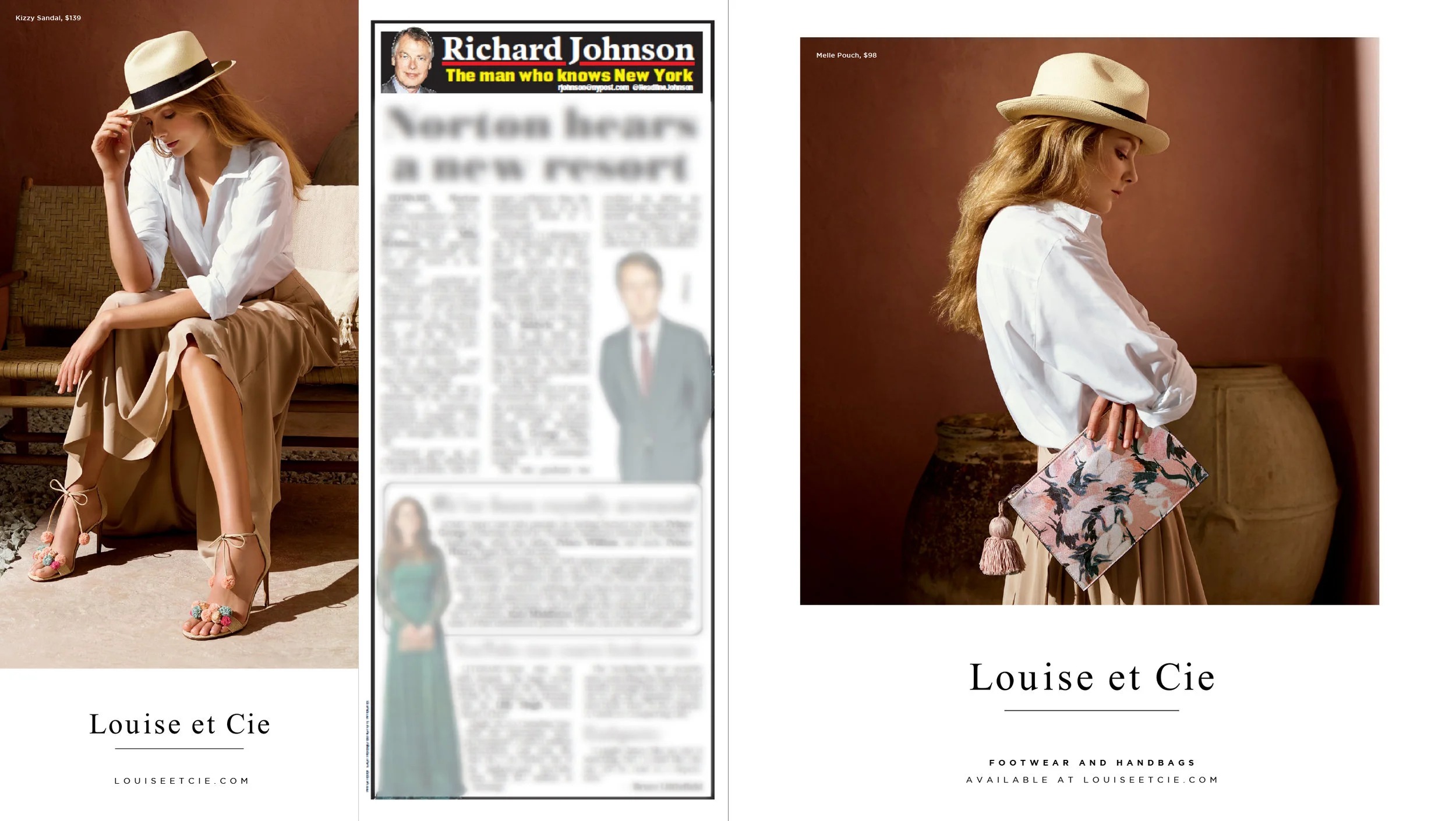 Graphic Design for New York Post ad that ran on February 8, 2018 | Spring 2018 | Louise et Cie