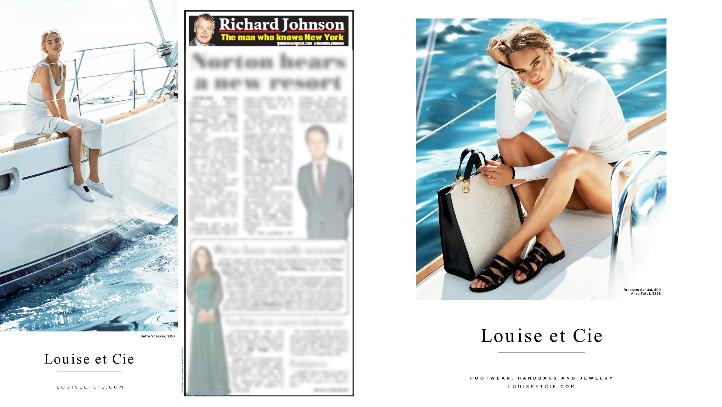 Graphic Design for New York Post ad that ran on April 23, 2017 | Spring 2017 | Louise et Cie