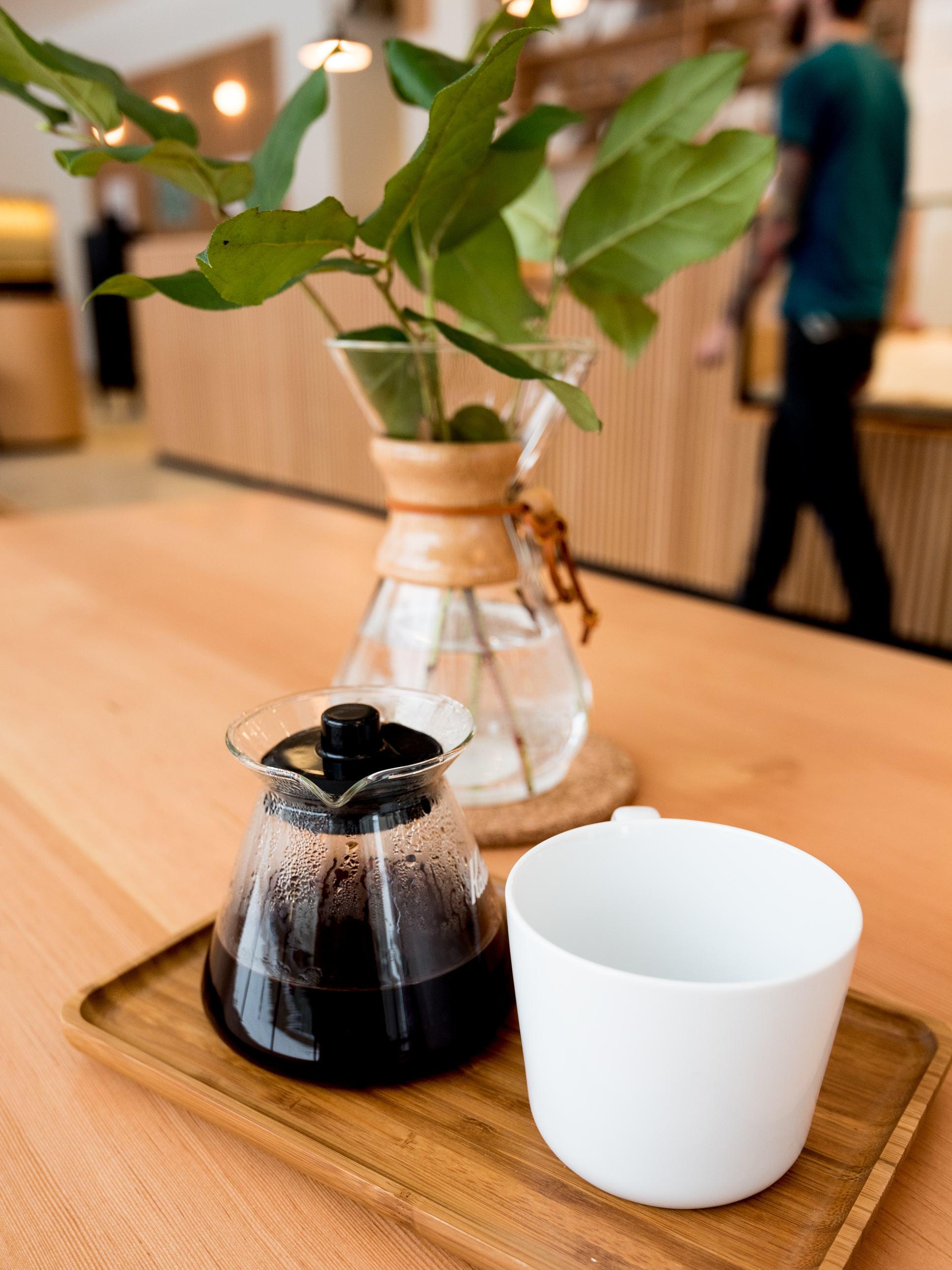 Chemex, v60 et tasse