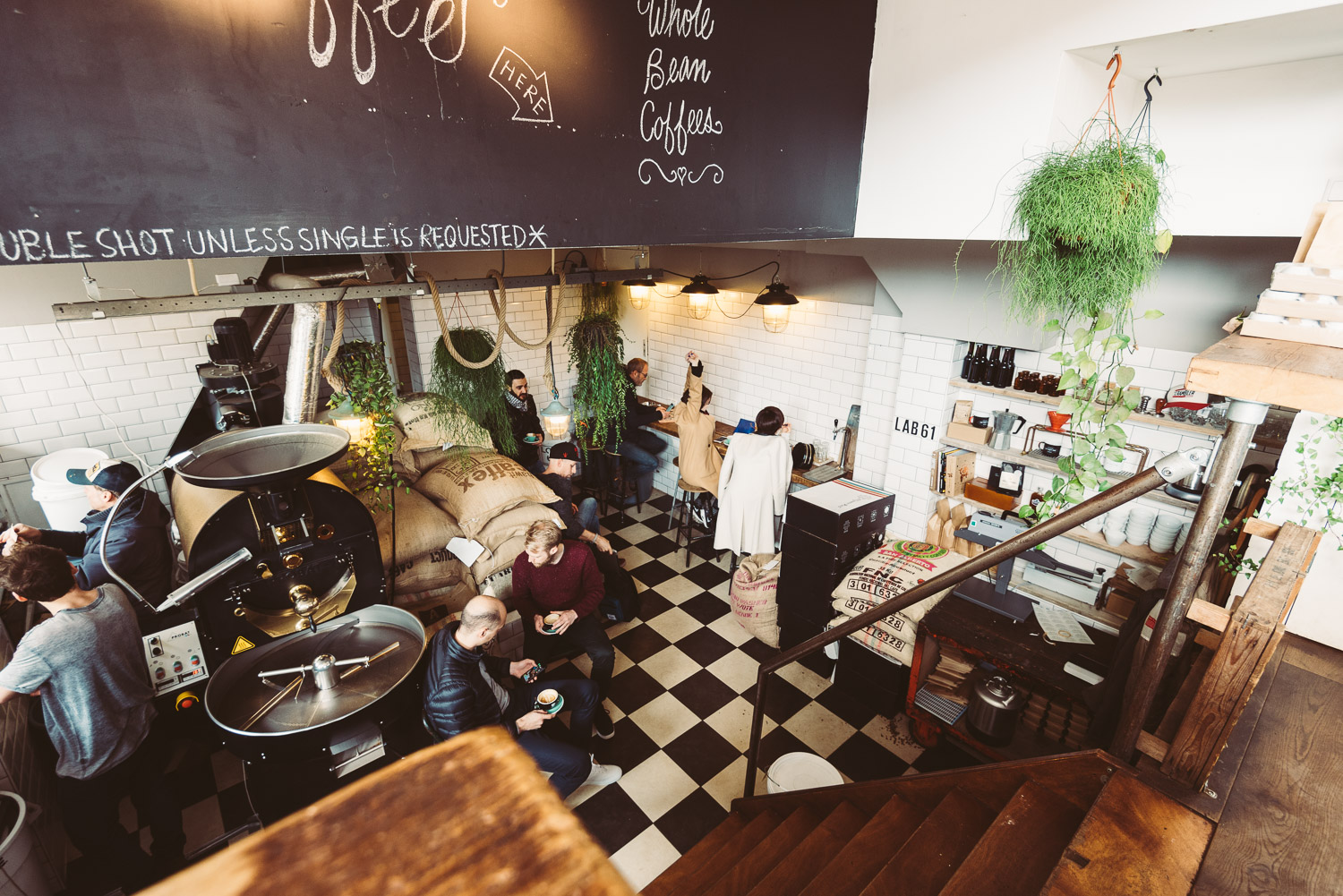 Lot Sixty One Coffee Roasters in Amsterdam - Interior 3