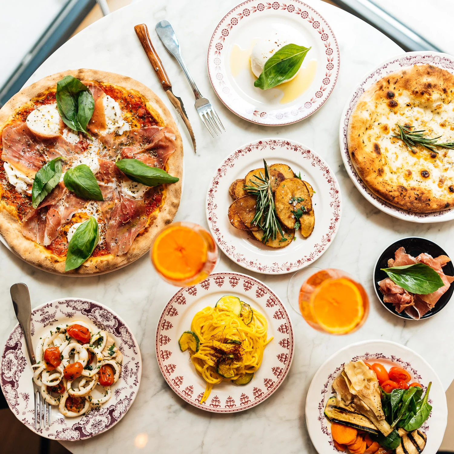 Lunch italien chez Gemini à Paris