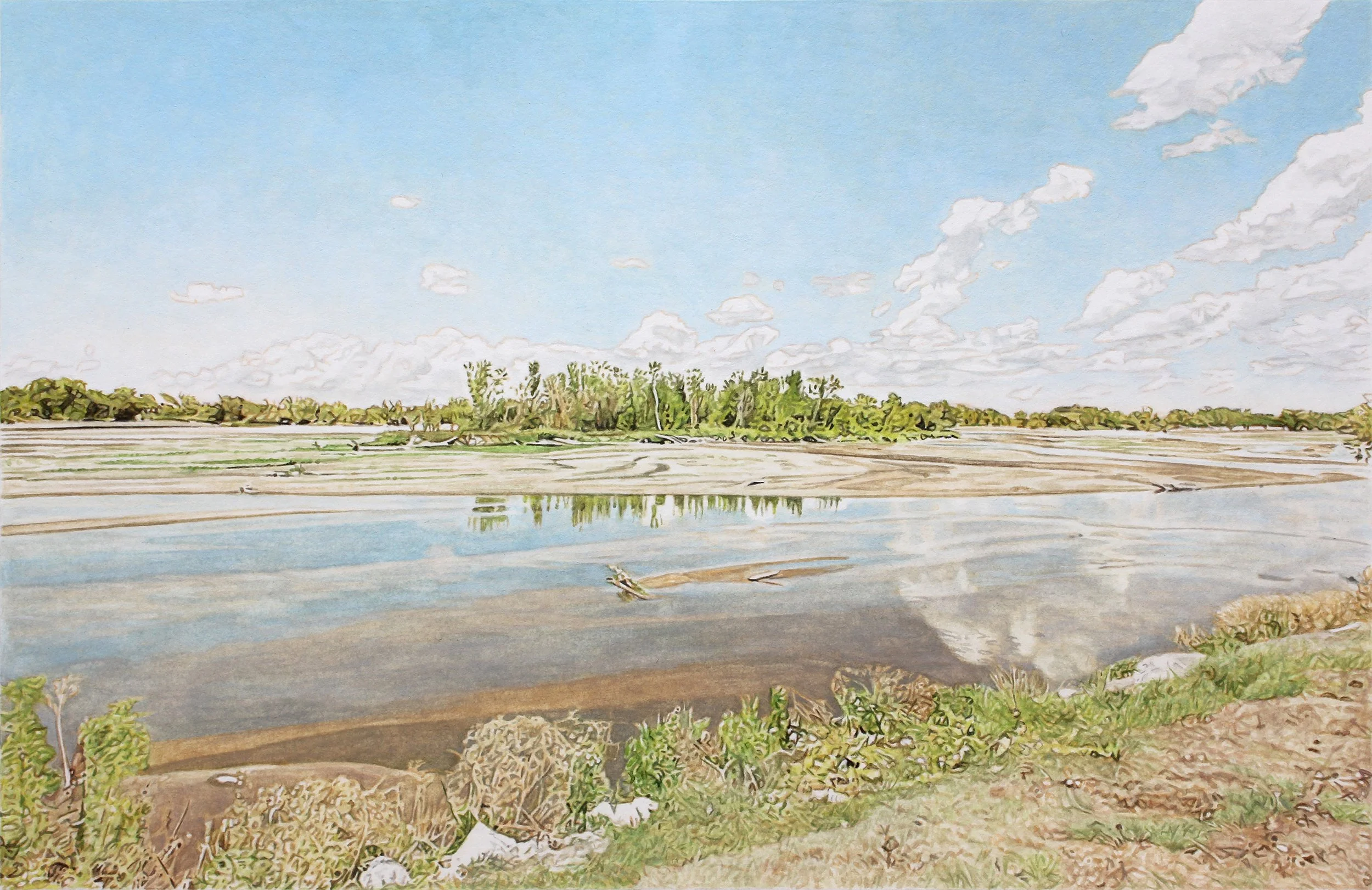 Platte River Island (for Brooke)