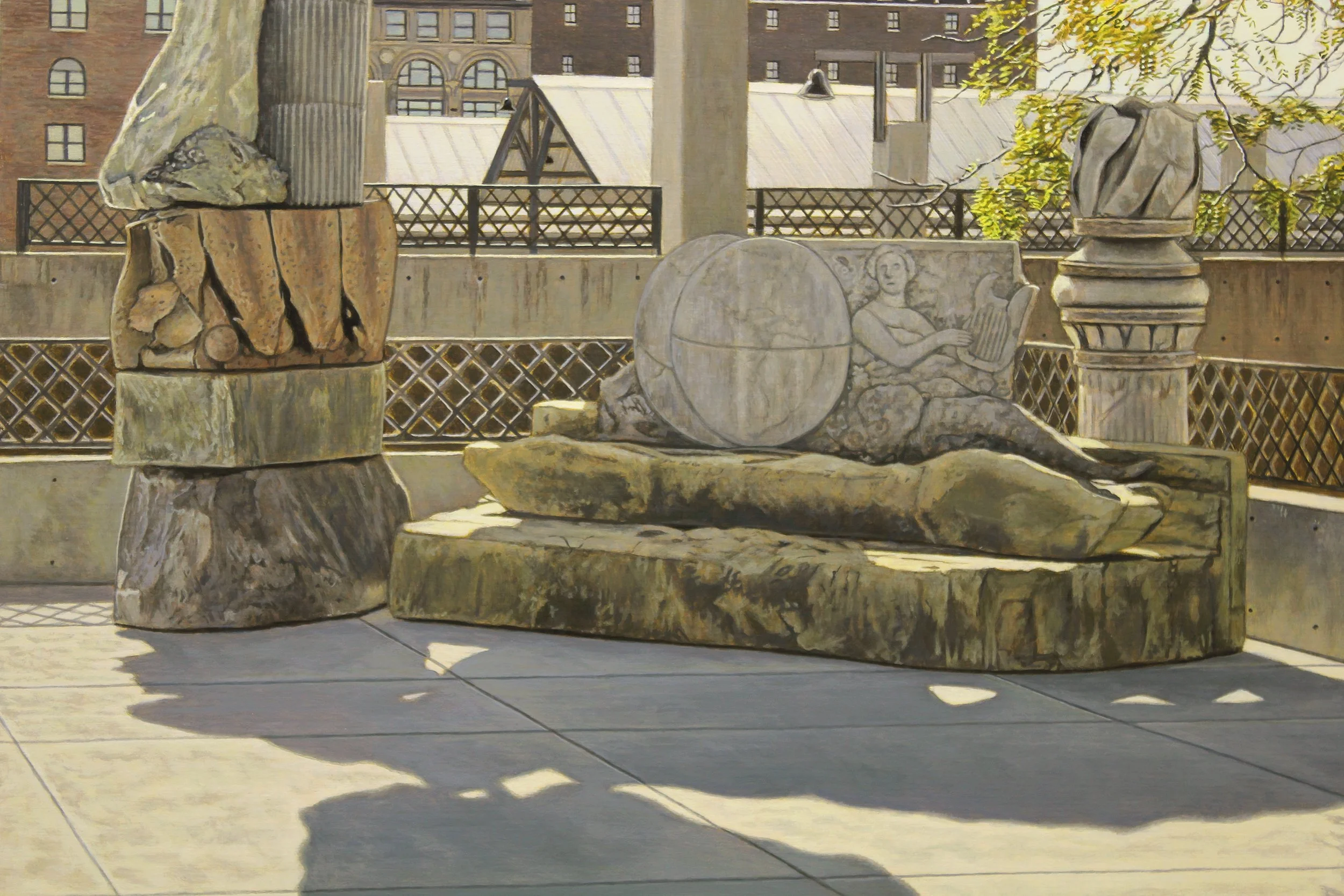 Composition with World Theater Frieze