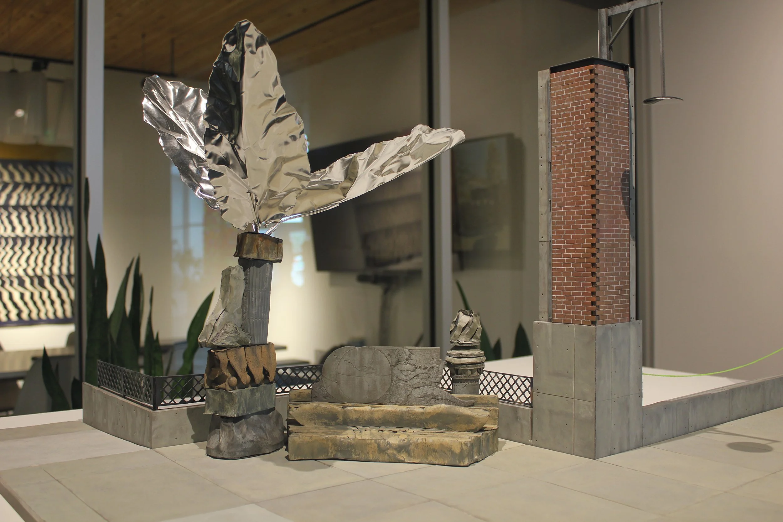 Model for Composition with World Theater Frieze