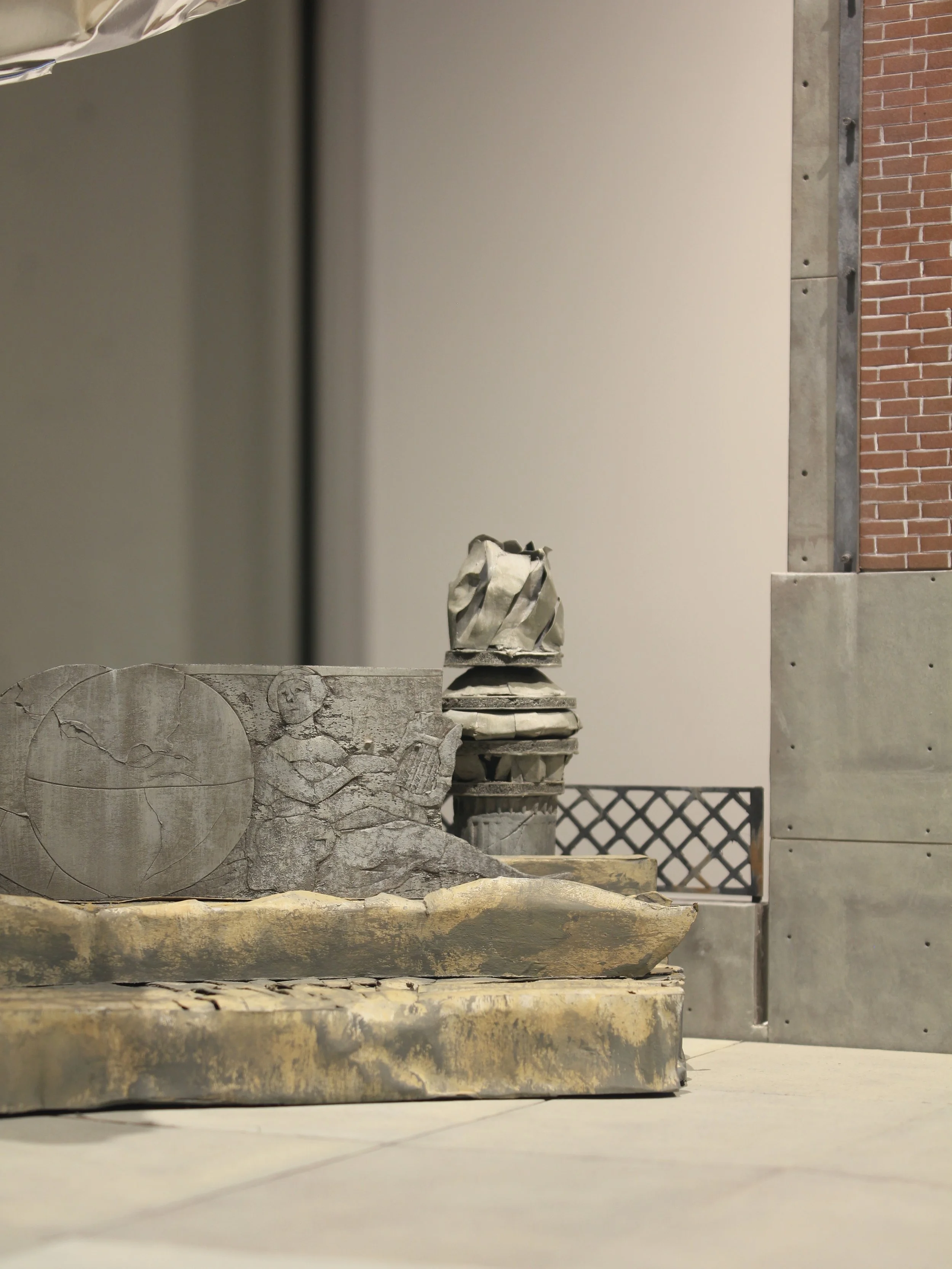 Model for Composition with World Theater Frieze