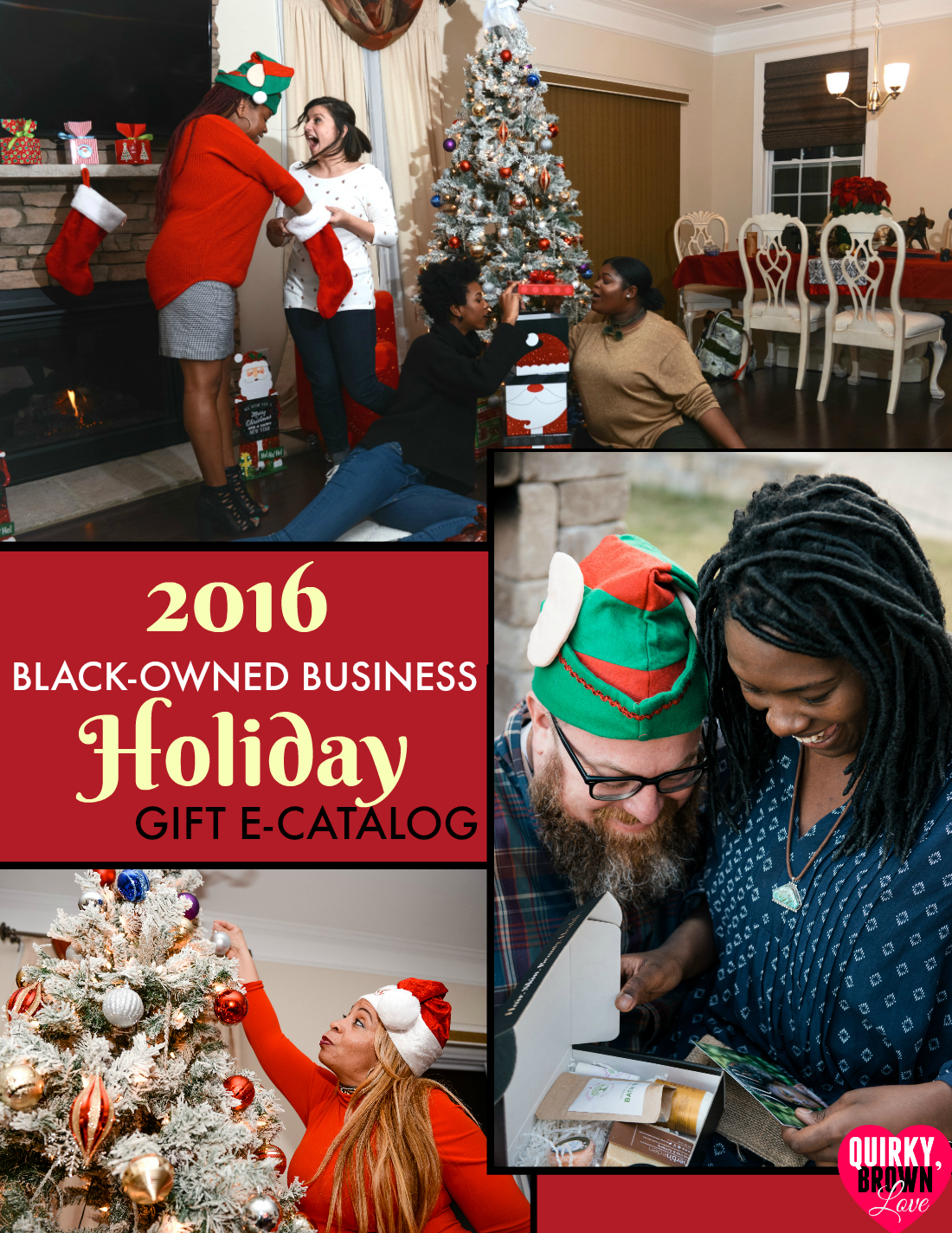 2016 Black Business Holiday Catalog from QuirkyBrownLove