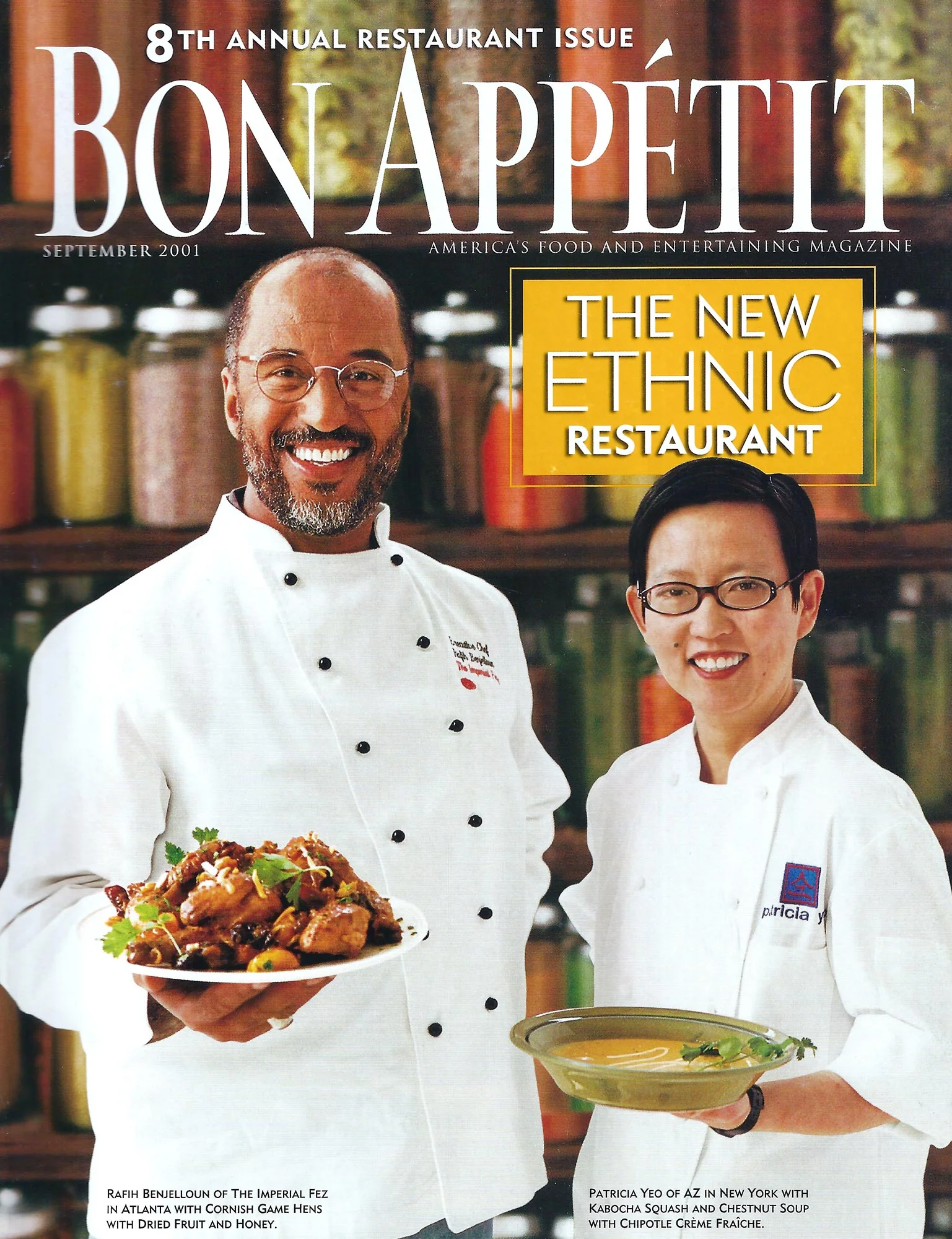 Bon Appétit, September 2001