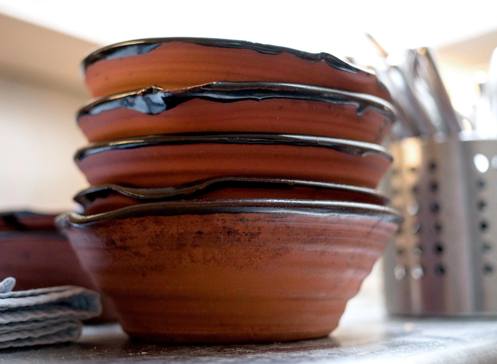 Cassoulet Bowls Ready And Waiting