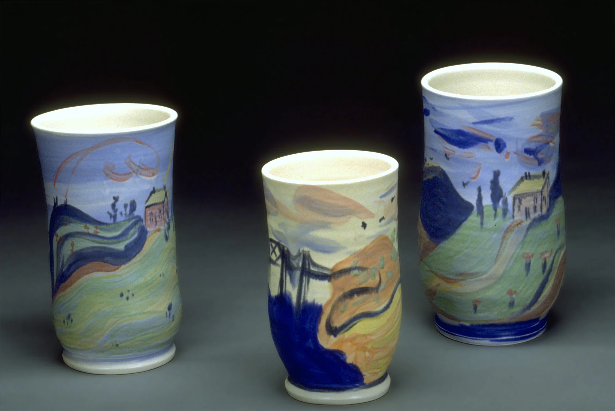 Scenic Souvenir Vases