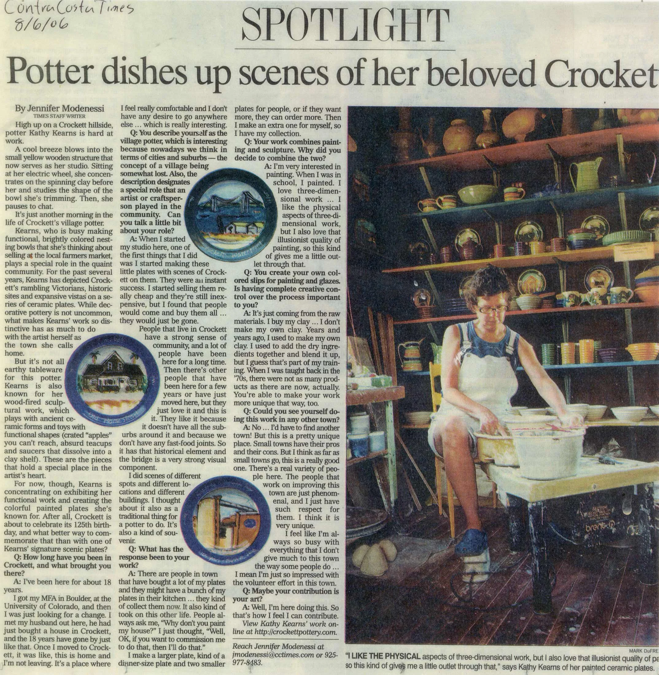 Contra Costa Times, 2006