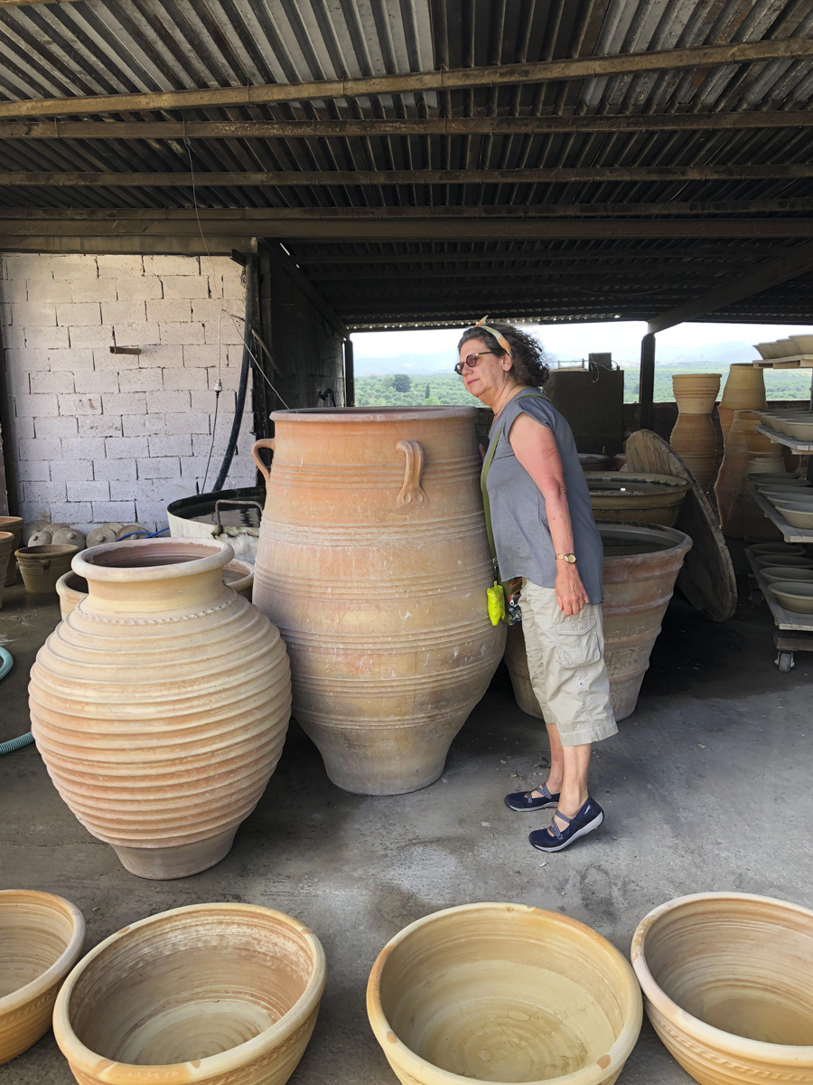 greek coil pots