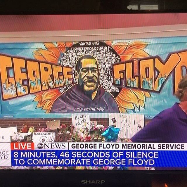 That&rsquo;s a loooong time. Enough time to change course, to change direction, to adjust what was wrong, but they didn&rsquo;t. It was enough time to kill an innocent man. #justiceforgeorgefloyd #blacklivesmatter