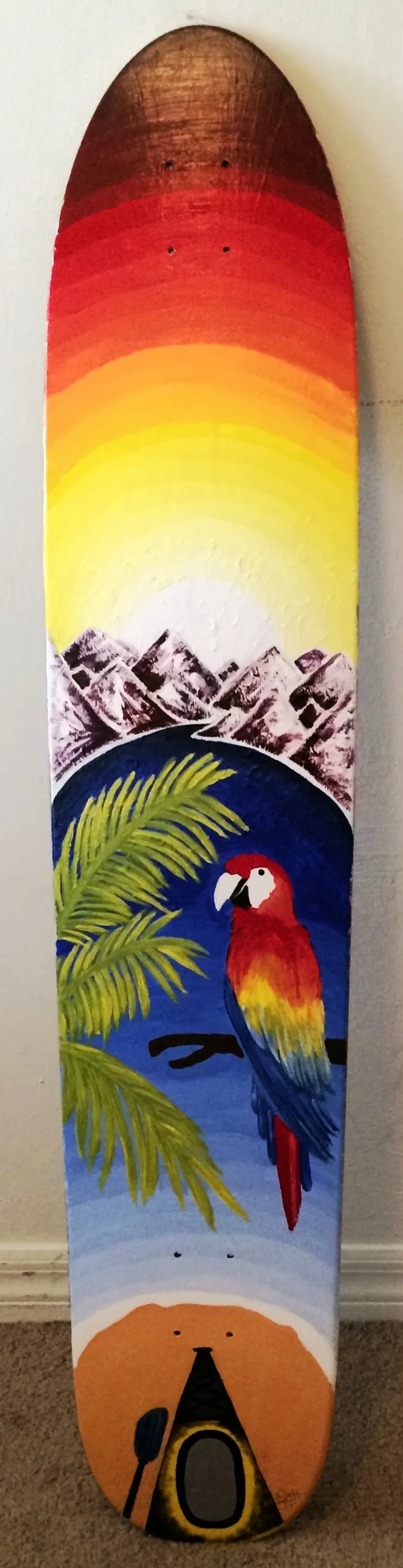 Beach Mountain Longboard Deck