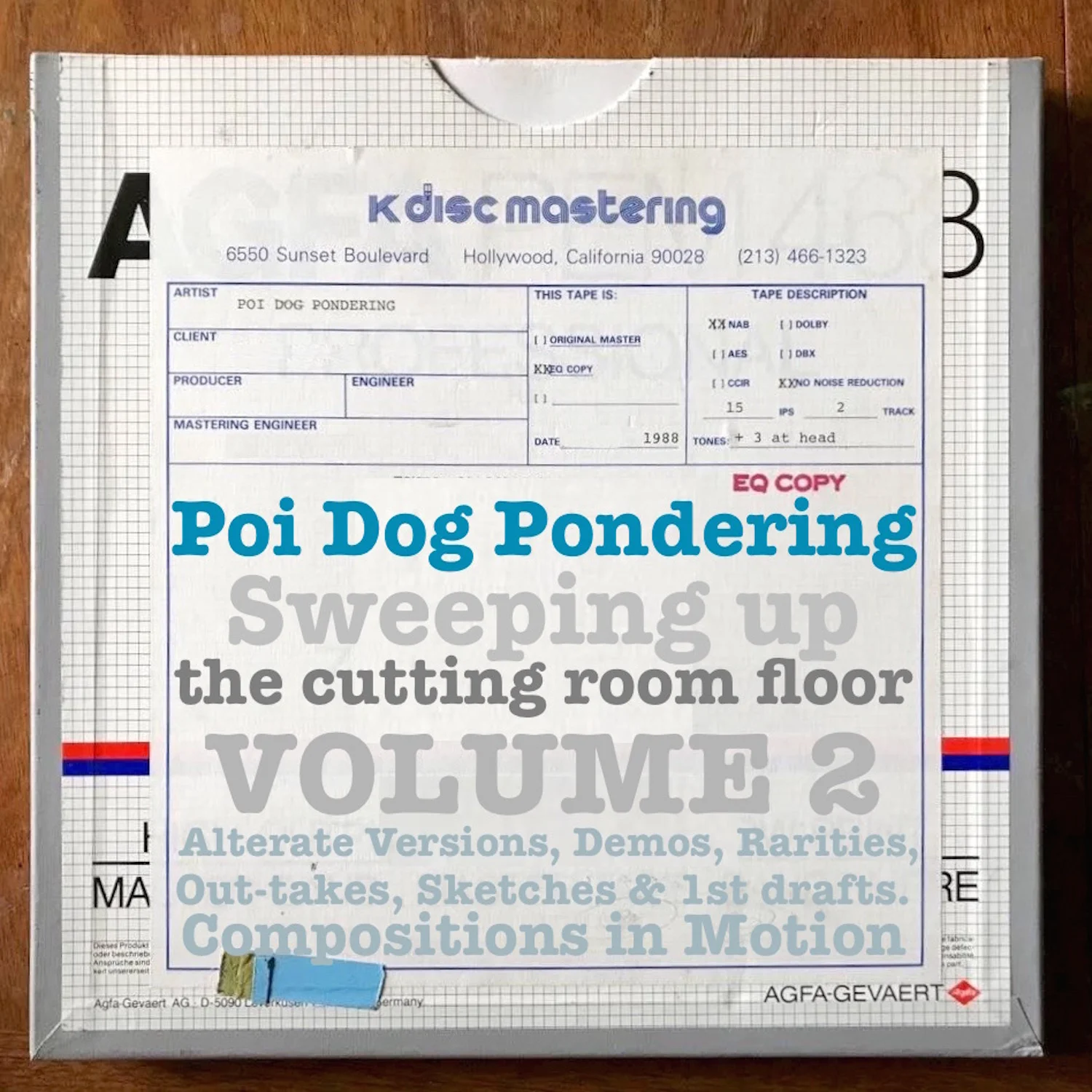 "Sweeping Up The Cutting Room Floor: Volume 2" Special EXPANDED edition