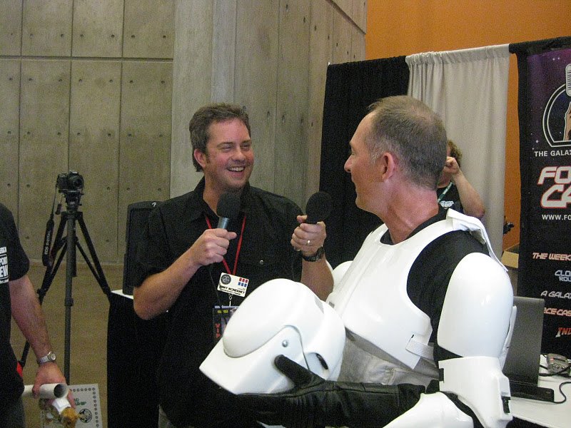  Jimmy with Clone Wars actor Stephen Stanton (Tarkin)