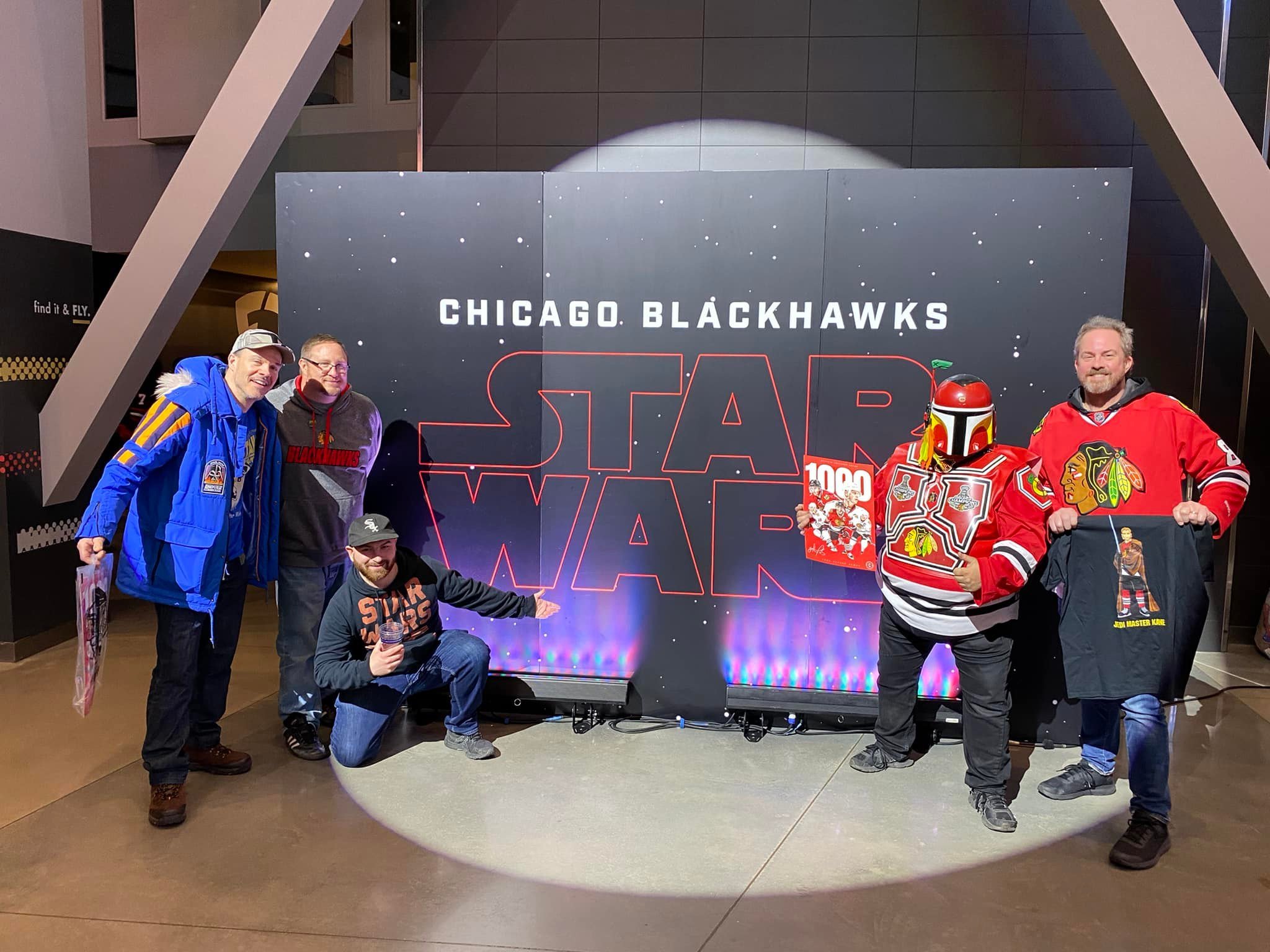 Chicago Blackhawks Star Wars Night On April 3 Jedi Master Kane