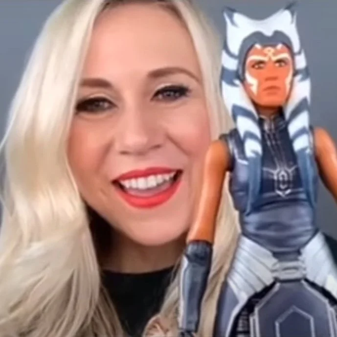 ASHLEY ECKSTEIN: Ahsoka Action Figure Fashion Show