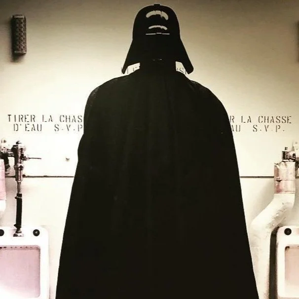 Darth Vader's Bathroom Break
