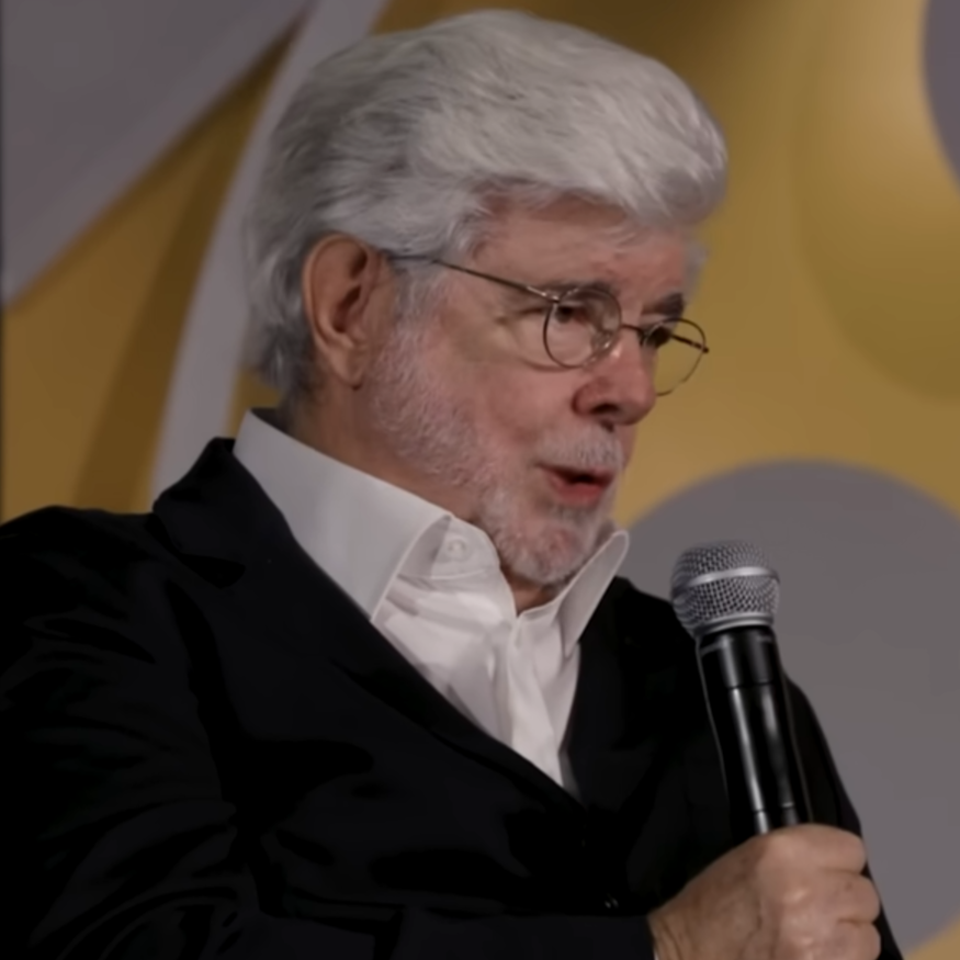 George Lucas | Why Does Yoda Talk That Way?
