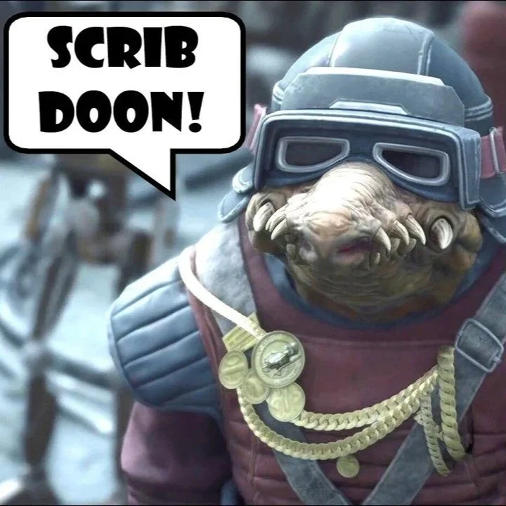 Scrib Doon! Introducing Biddy Blas: Top Tier Glup Shitto
