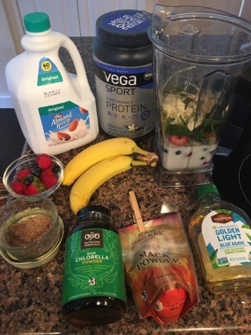 Madeline's morning post-run shake