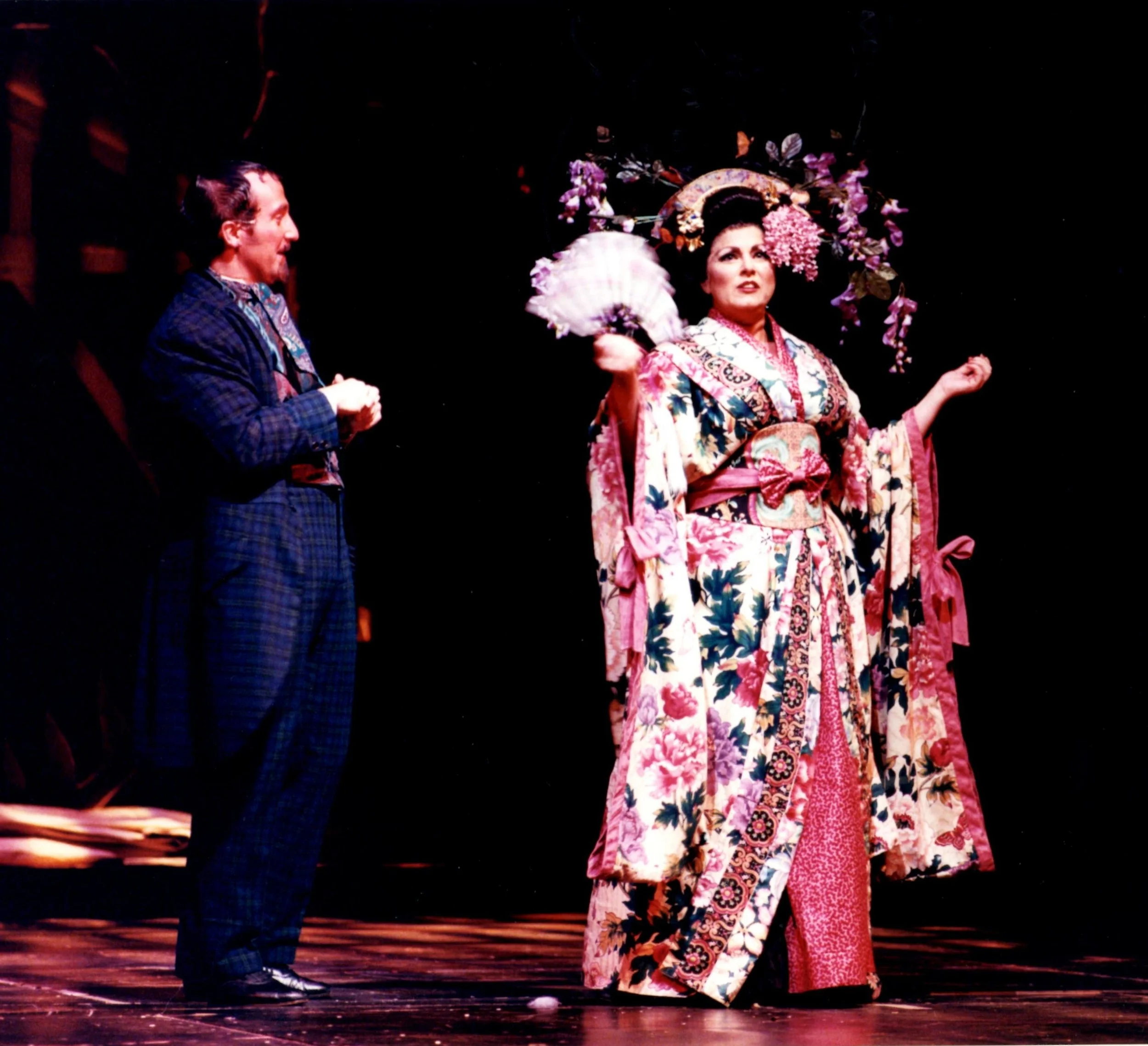 Carlotta in "Phantom" with Richard Frederick at American Music Theater of San Jose