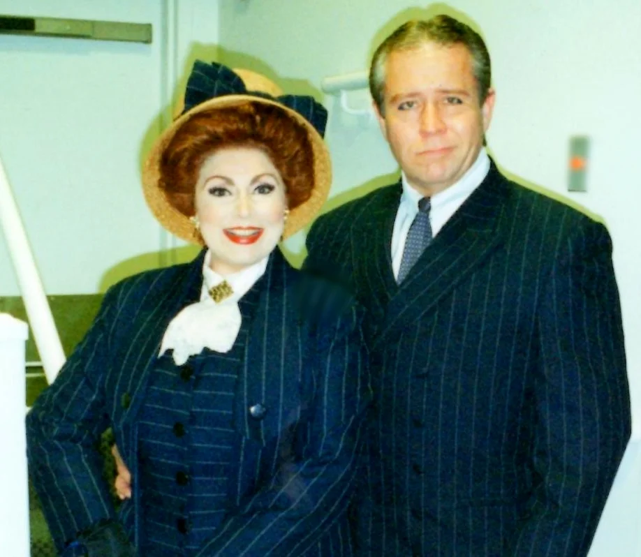 Alice Beane in "Titanic" with Ed Romanoff at Maine State Music Theater