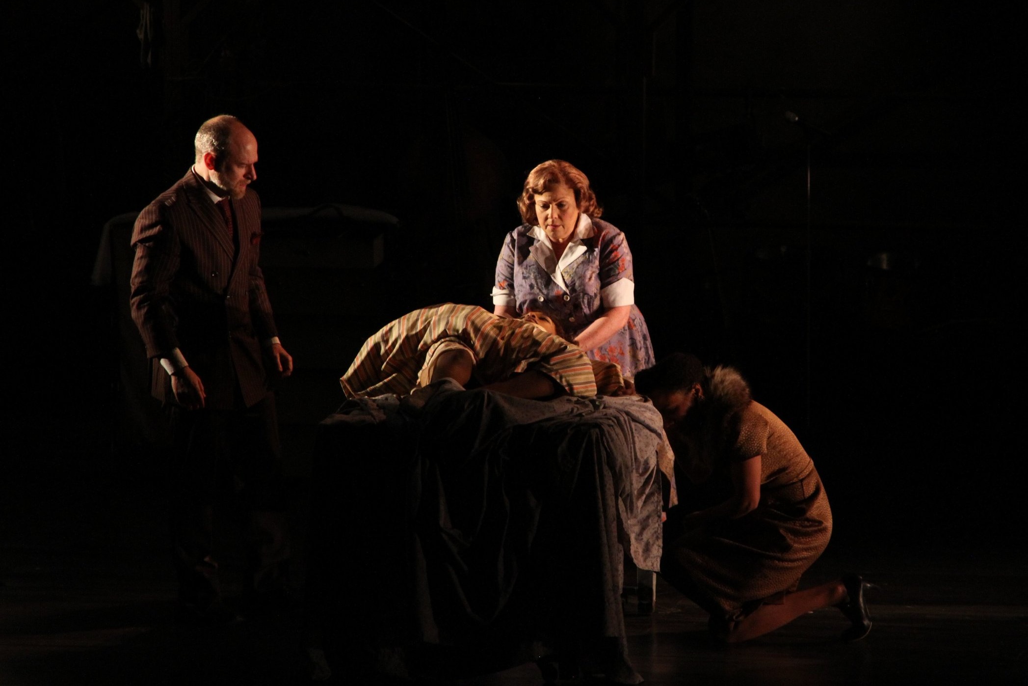Nurse in "Romeo & Juliet" with Christopher Gerson & Nehassaiu DeGannes
