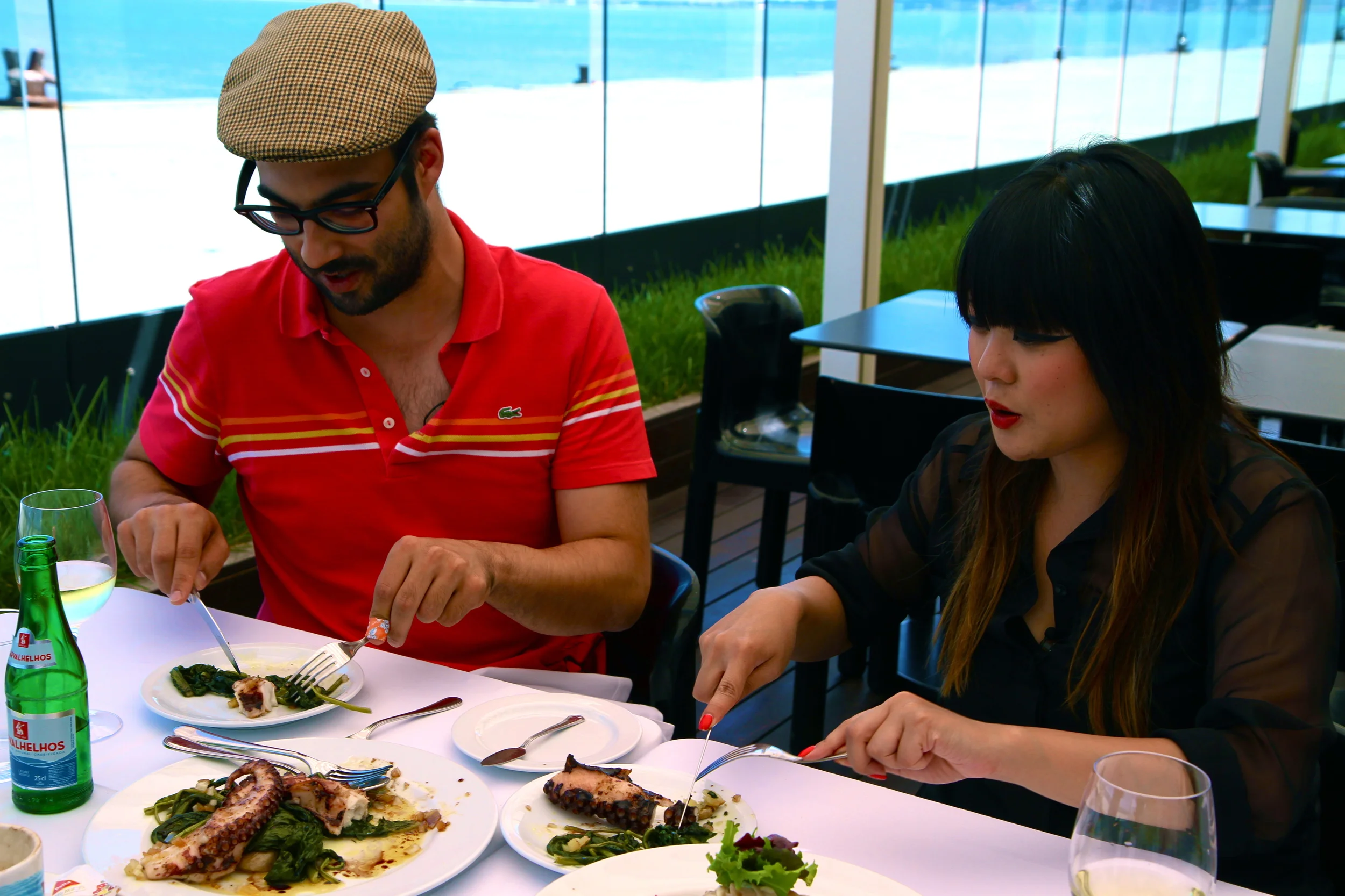 Lisbon: Pedro Ramos of Rádio Radar at Bica do Sapato