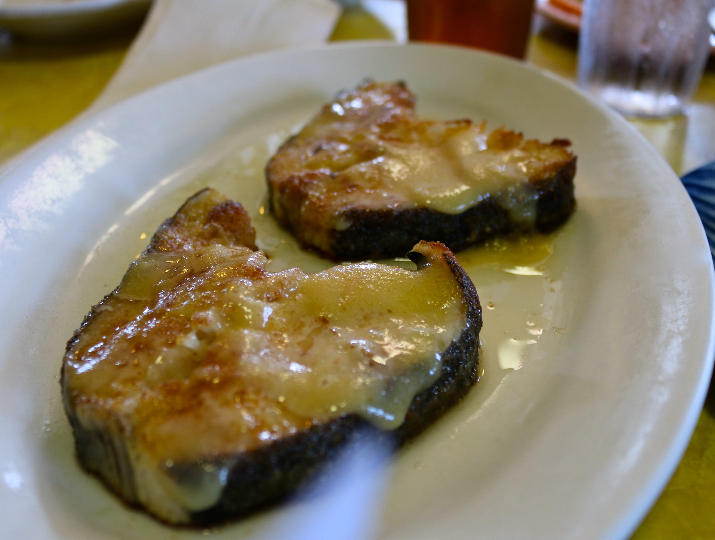 ...BUT MY FAVORITE WAS THE MISO BUTTERFISH