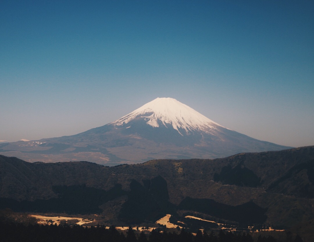 There it is! Fuji-saaaaan