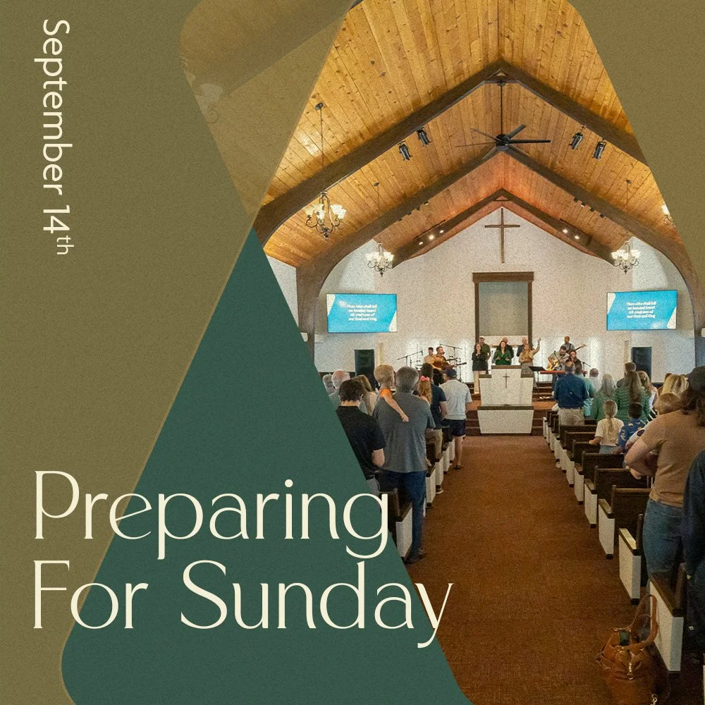 Tomorrow we will gather as believers in the true and living God. We will do what we always do: sing God's word, pray God's word, preach God's word, and ask for God to transform us through His word. If you're looking for a church home, or just a place