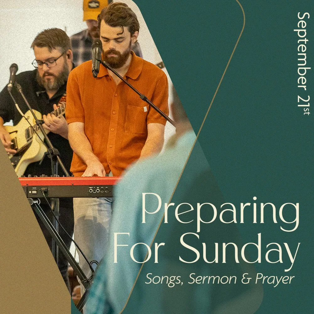 Make plans to worship with us tomorrow!

9:30 - Children's Bible Study
9:45 - Corporate Prayer
10:30 - Worship Gathering