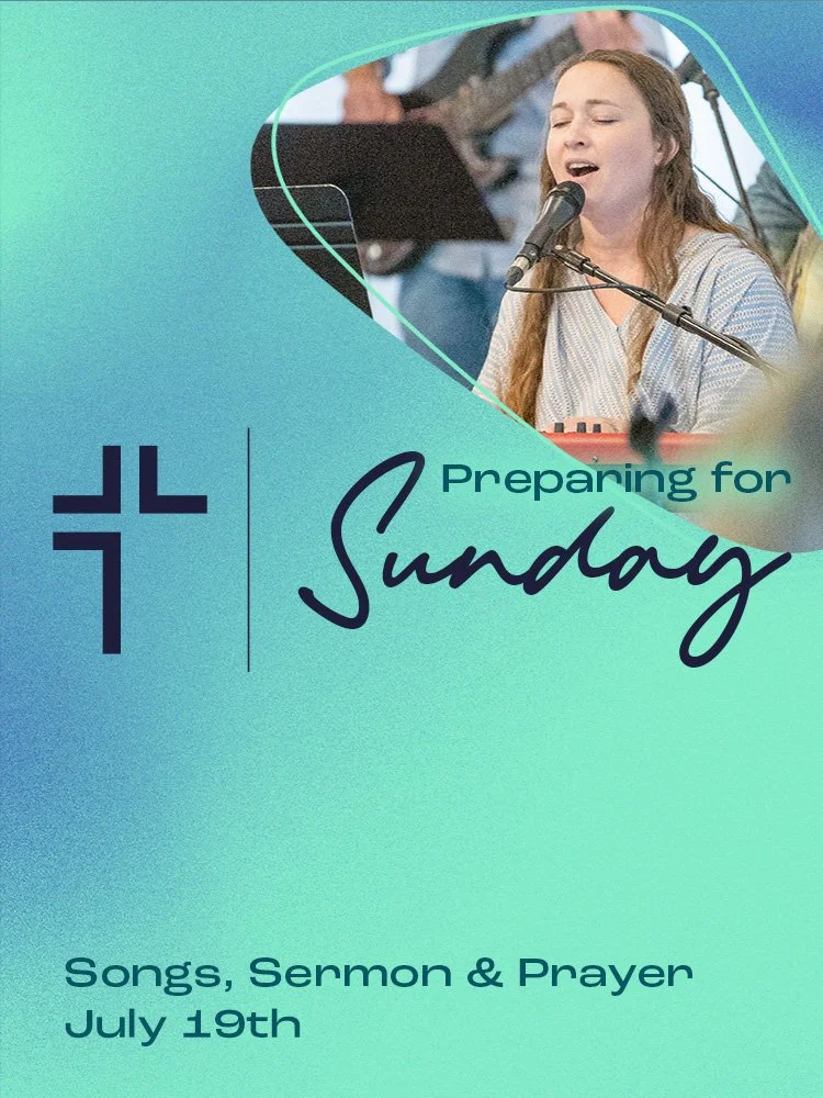 We're looking forward to another wonderful Sunday singing hymns, praying over one another, and being changed by God's Word. Gather with us tomorrow!

9:45 - Corporate Prayer
10:30 - Worship Gathering