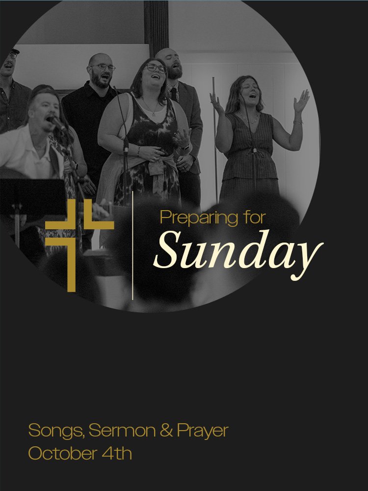 We can't wait to worship with you tomorrow. Make plans to join us!

9:30 - Children's Bible Study
9:45 - Corporate Prayer
10:30 - Worship Gathering